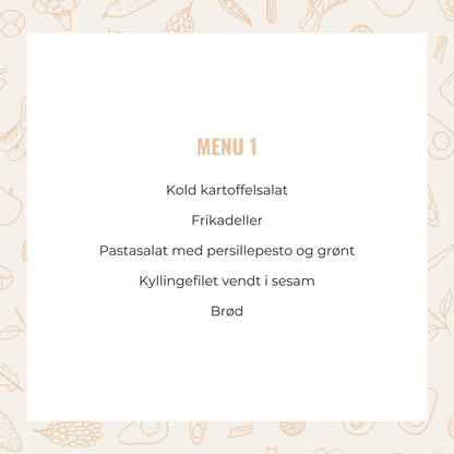 Sommermenu - Olivias Køkken