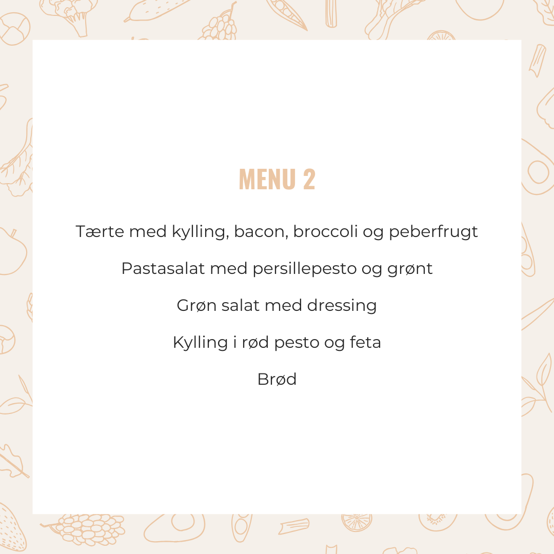 Sommermenu - Olivias Køkken