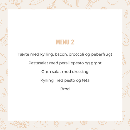 Sommermenu - Olivias Køkken