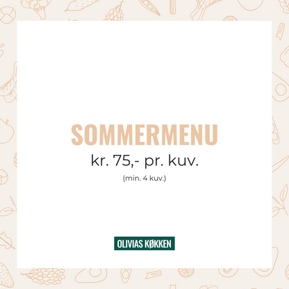 Sommermenu - Olivias Køkken