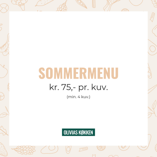 Sommermenu - Olivias Køkken
