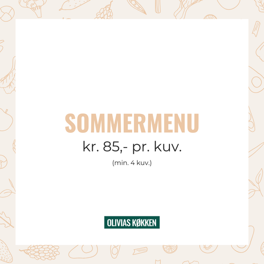 Sommermenu - Olivias Køkken