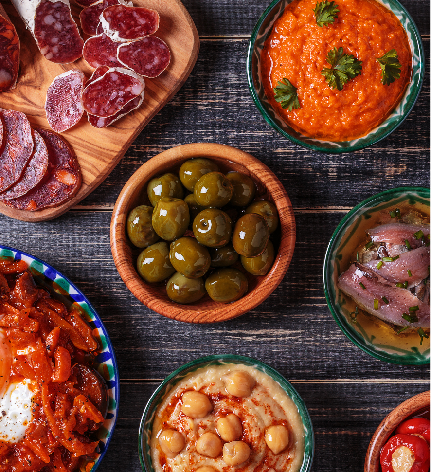 Tapas buffet